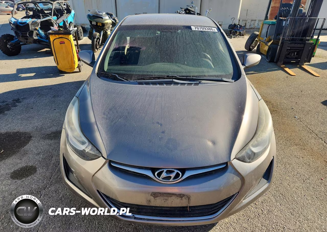 2014 Hyundai Elantra Se VIN:5NPDH4AE1EH527826 - 5