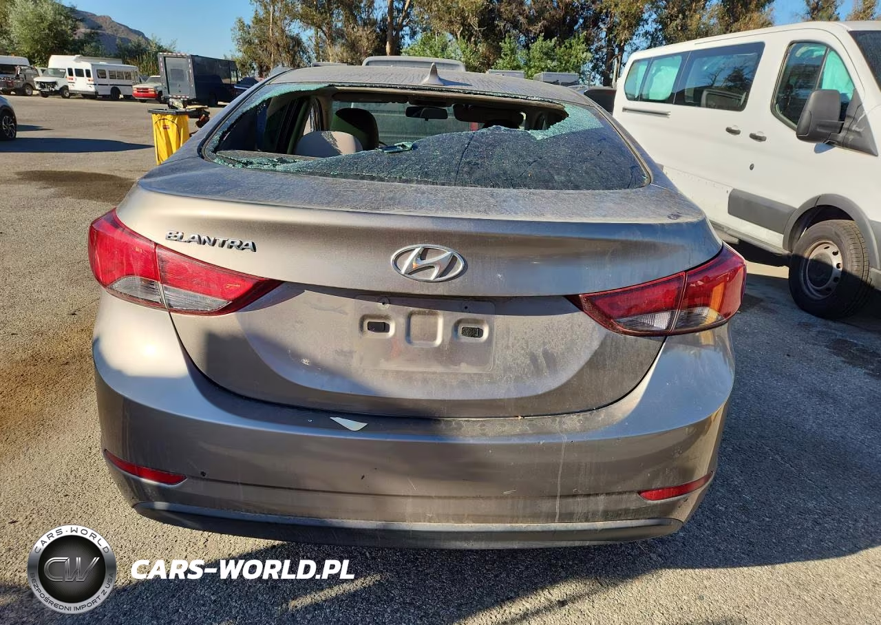 2014 Hyundai Elantra Se VIN:5NPDH4AE1EH527826 - 6