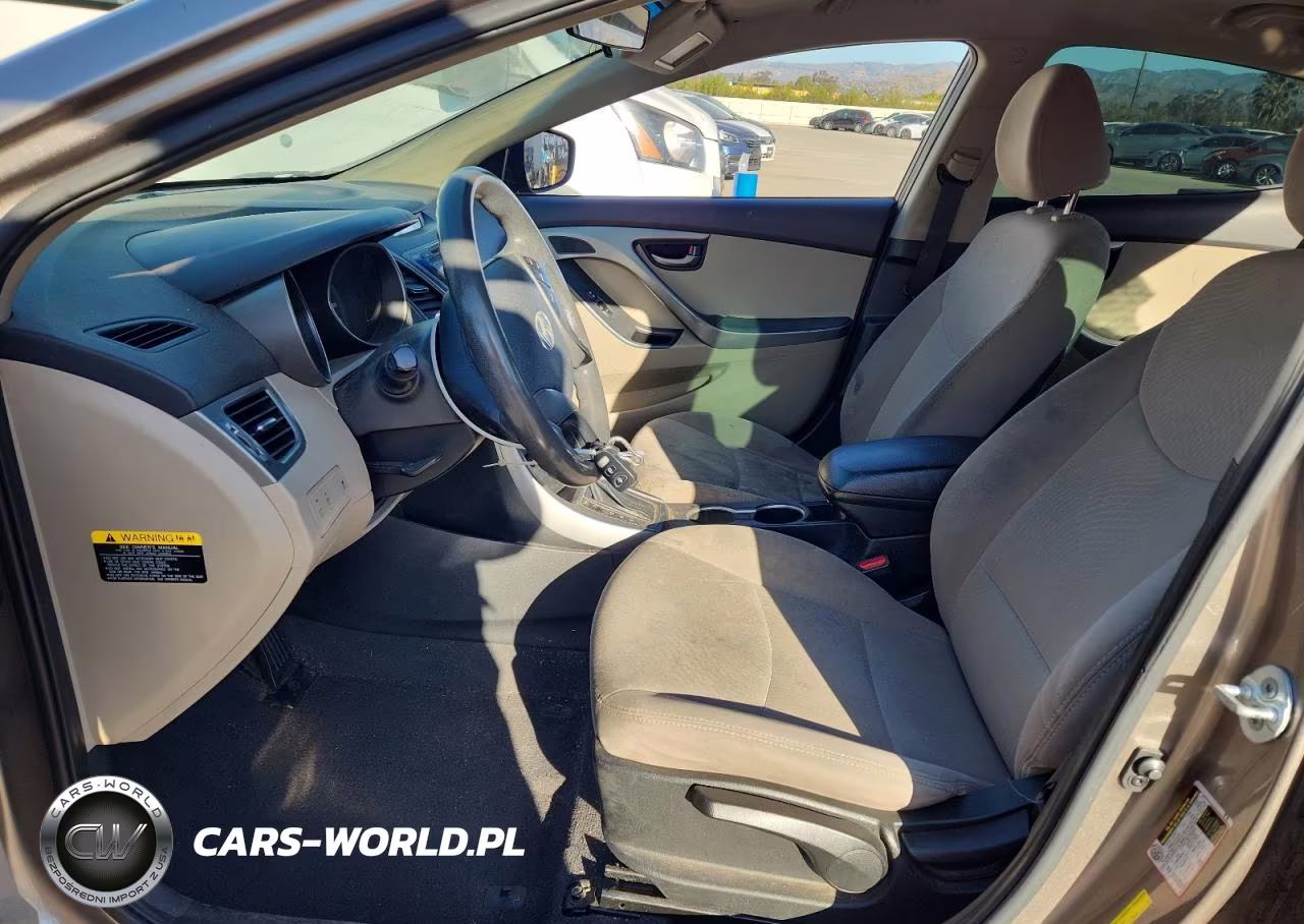 2014 Hyundai Elantra Se VIN:5NPDH4AE1EH527826 - 7