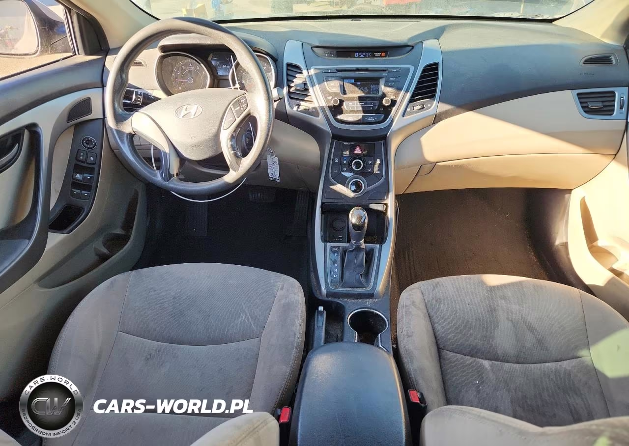 2014 Hyundai Elantra Se VIN:5NPDH4AE1EH527826 - 8