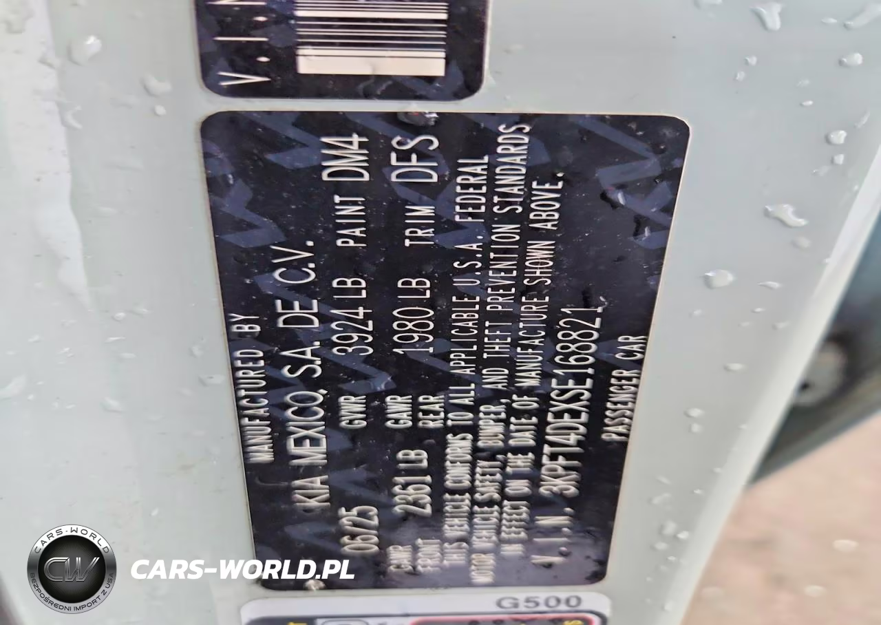 2025 Kia K4 Lxs VIN:3KPFT4DEXSE168821 - 12