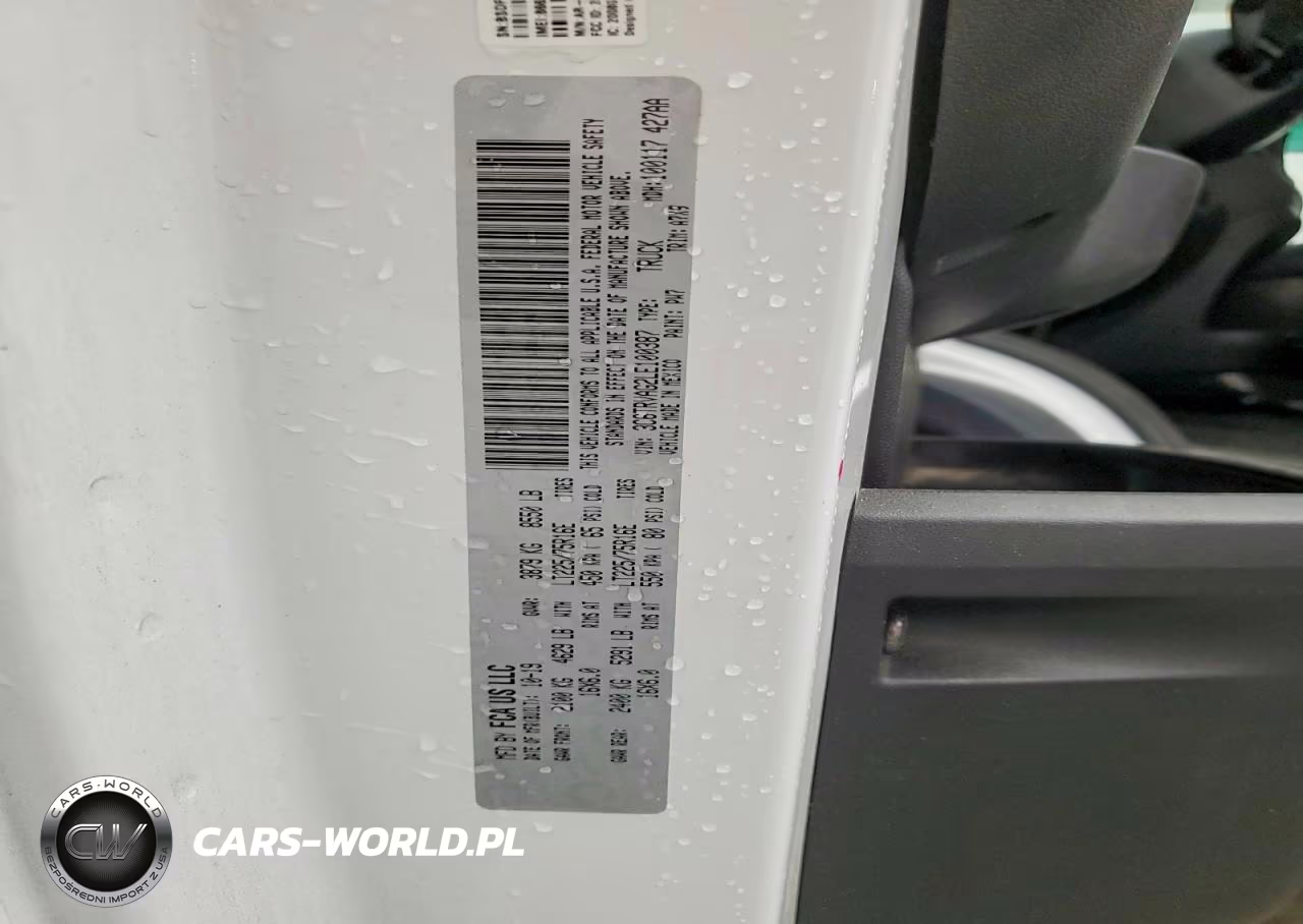 2020 Ram Promaster 1500 1500 Standard VIN:3C6TRVAG2LE100387 - 14