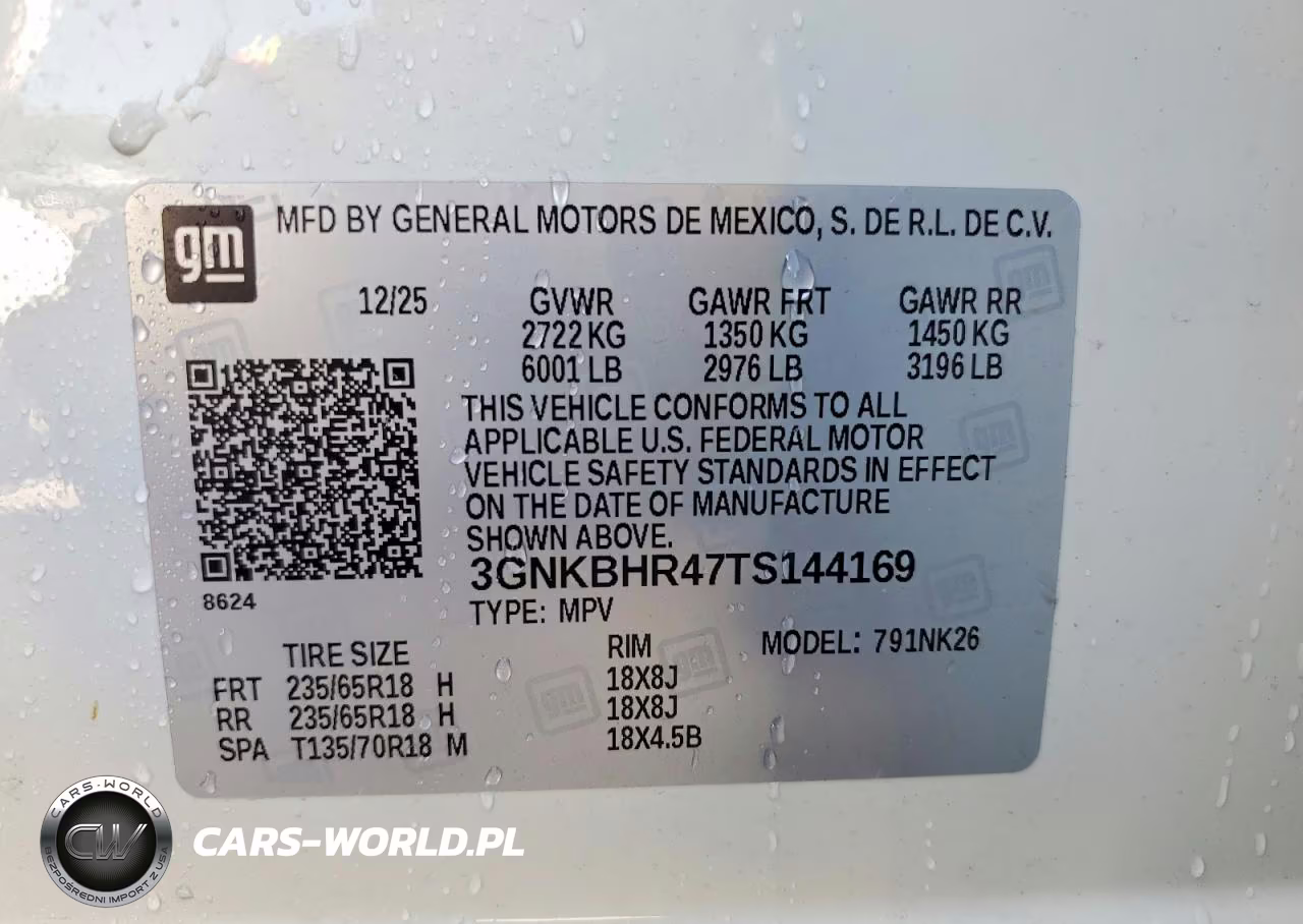 2026 Chevrolet Blazer 2Lt VIN:3GNKBHR47TS144169 - 13