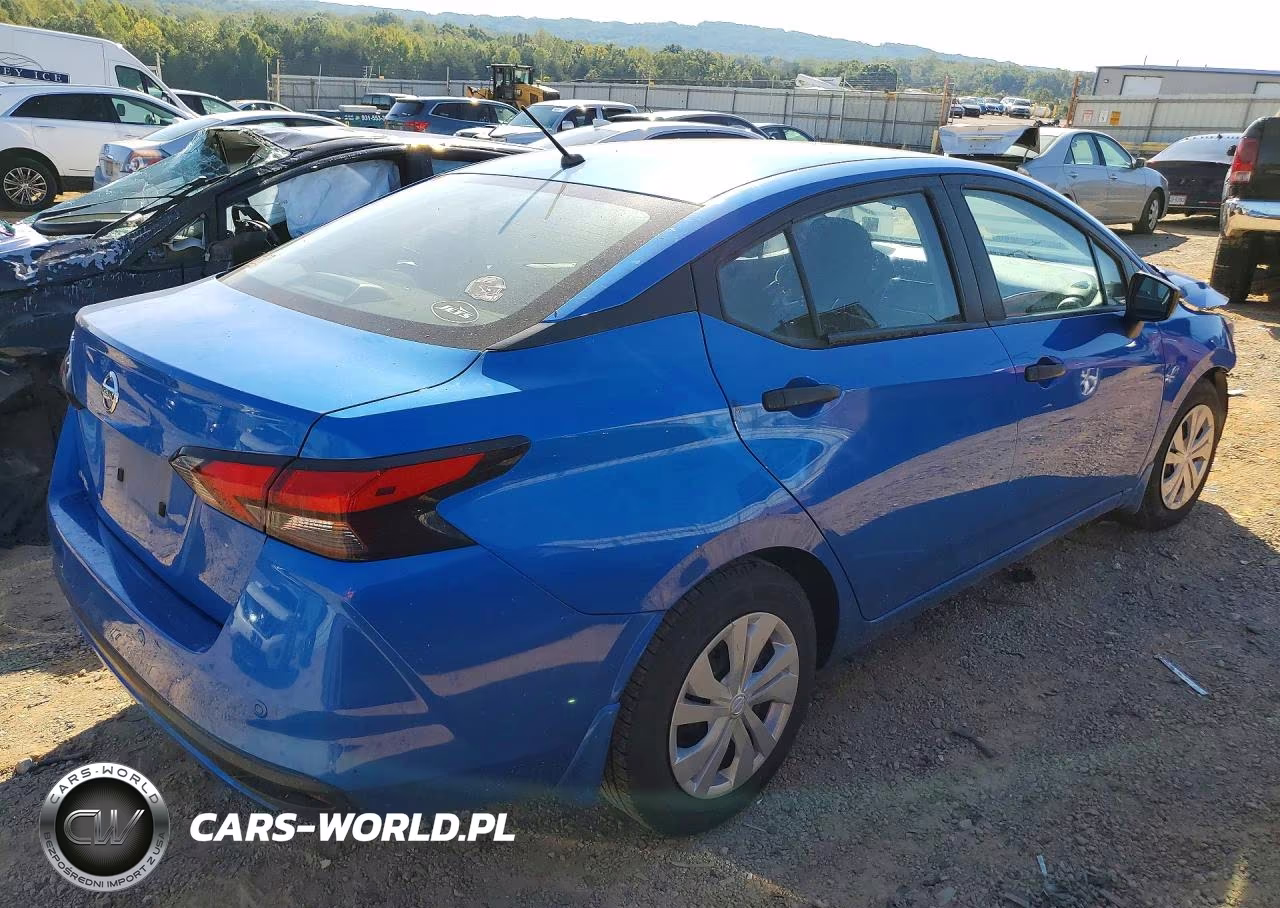 2020 Nissan Versa S VIN:3N1CN8DV1LL821931 - 3
