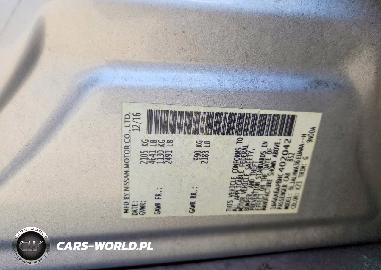 2017 Nissan Maxima Platinum VIN:1N4AA6AP8HC402042 - 13