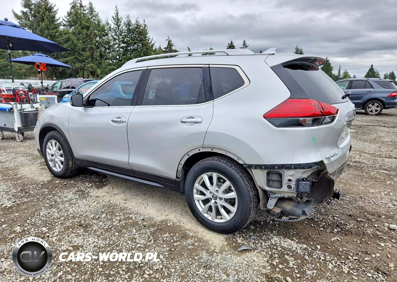 2017 Nissan Rogue Sv VIN:JN8AT2MT5HW392059 - 2