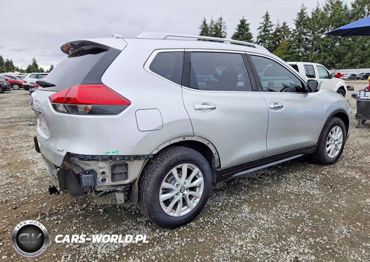 2017 Nissan Rogue Sv VIN:JN8AT2MT5HW392059 - 3