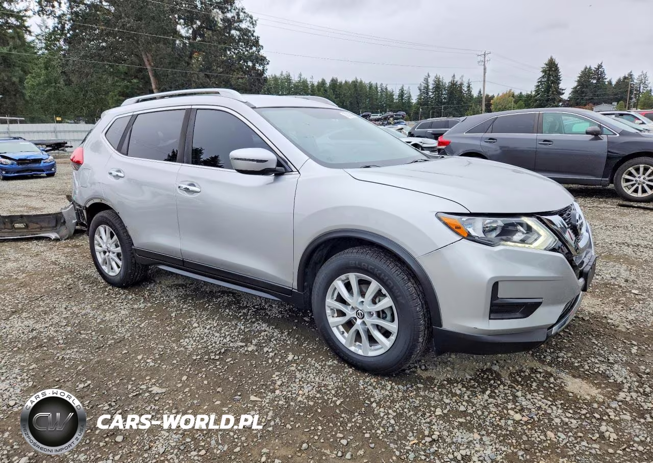 2017 Nissan Rogue Sv VIN:JN8AT2MT5HW392059 - 4