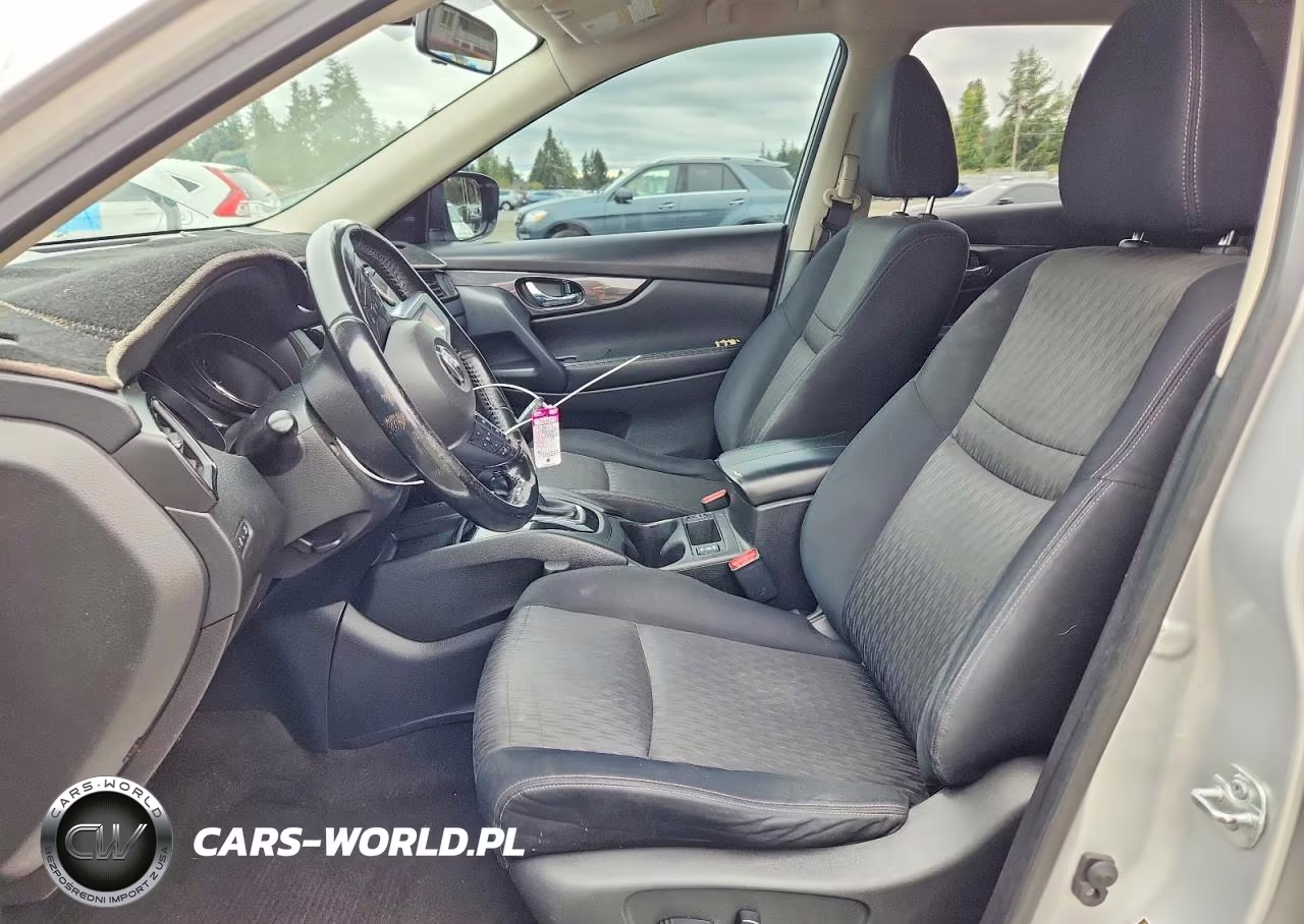 2017 Nissan Rogue Sv VIN:JN8AT2MT5HW392059 - 7