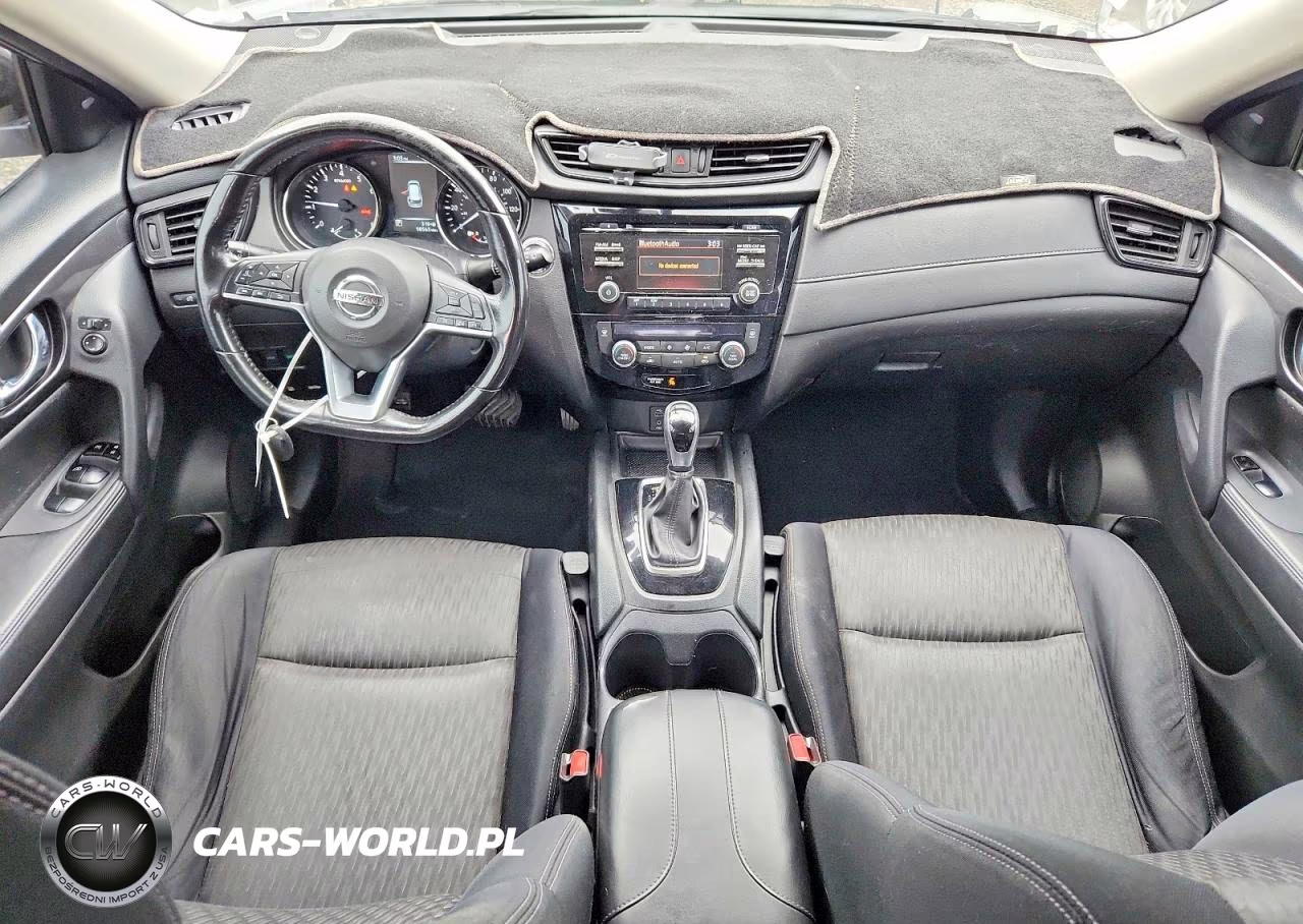 2017 Nissan Rogue Sv VIN:JN8AT2MT5HW392059 - 8