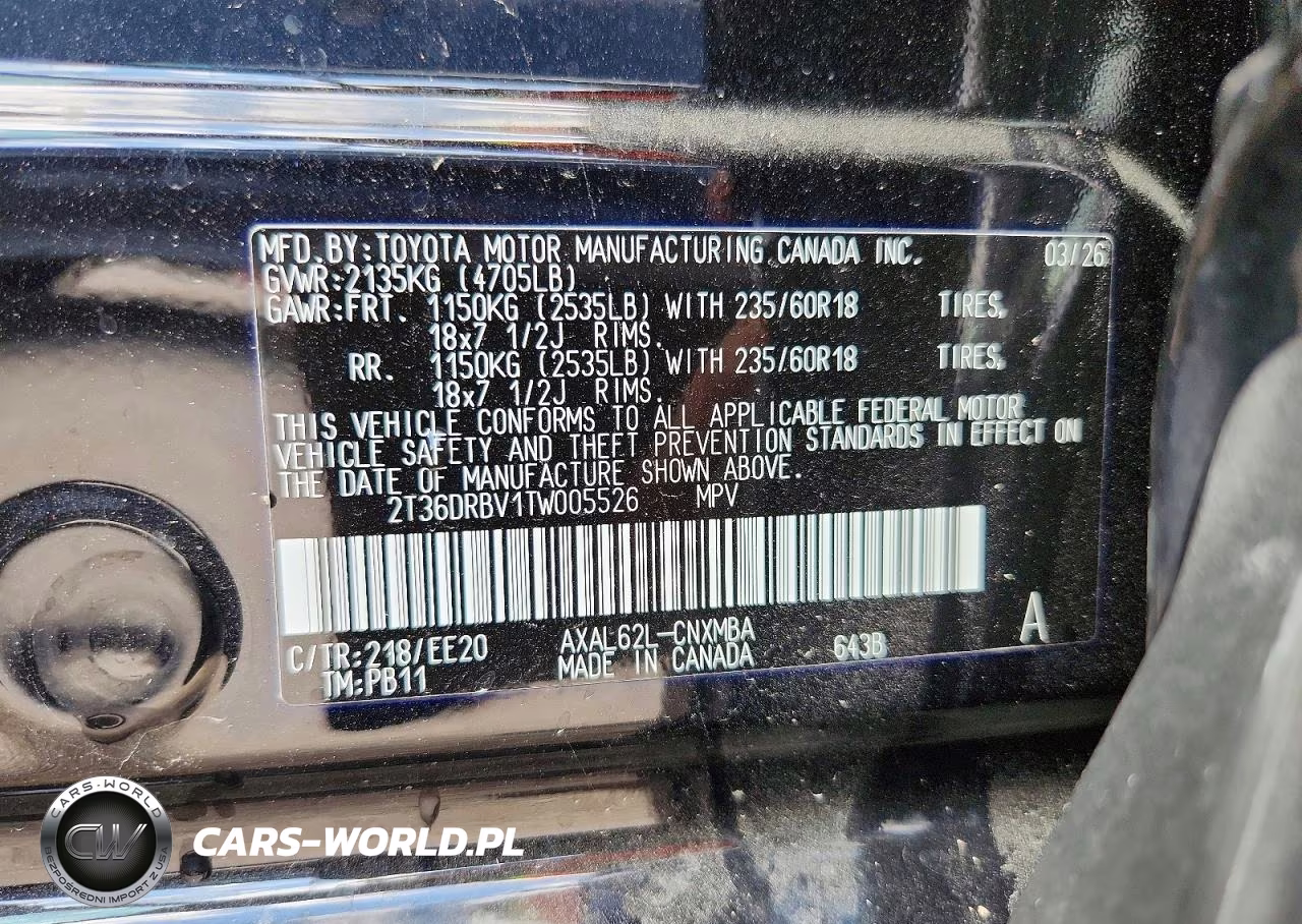 2026 Toyota Rav4 Xle Premium VIN:2T36DRBV1TW005526 - 14
