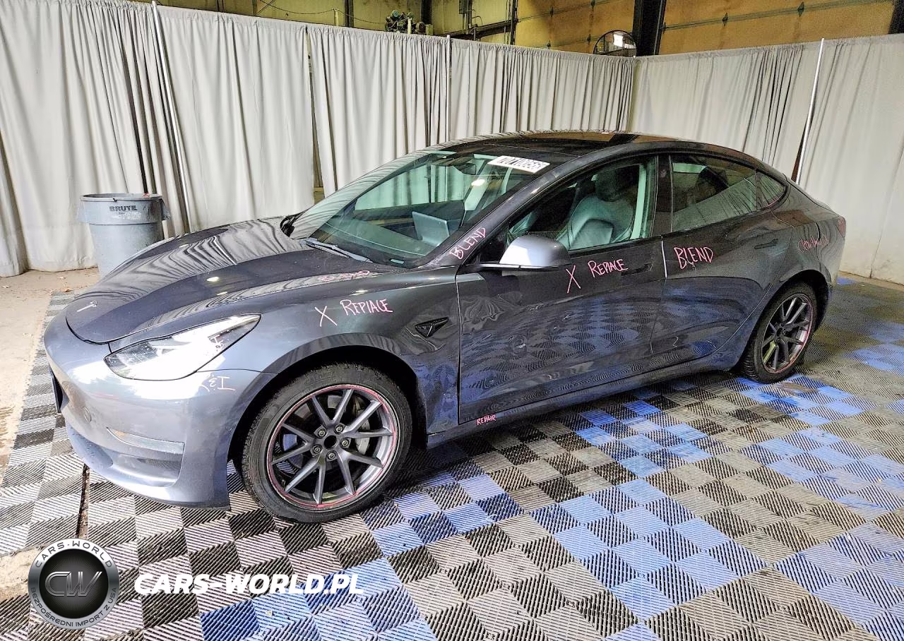 2022 Tesla Model 3 VIN:5YJ3E1EA1NF286617 - 1