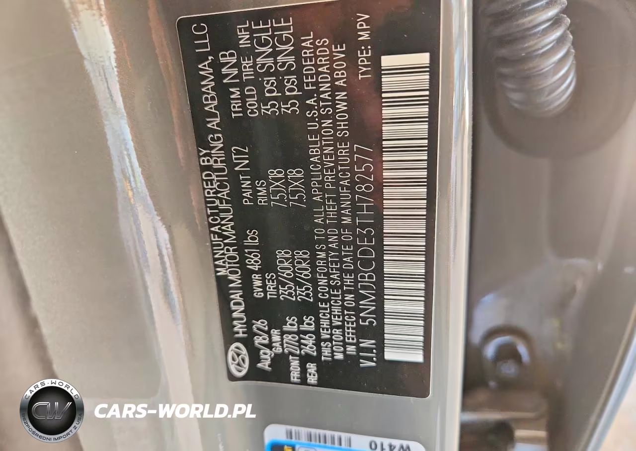 2026 Hyundai Tucson Sel VIN:5NMJBCDE3TH782577 - 13