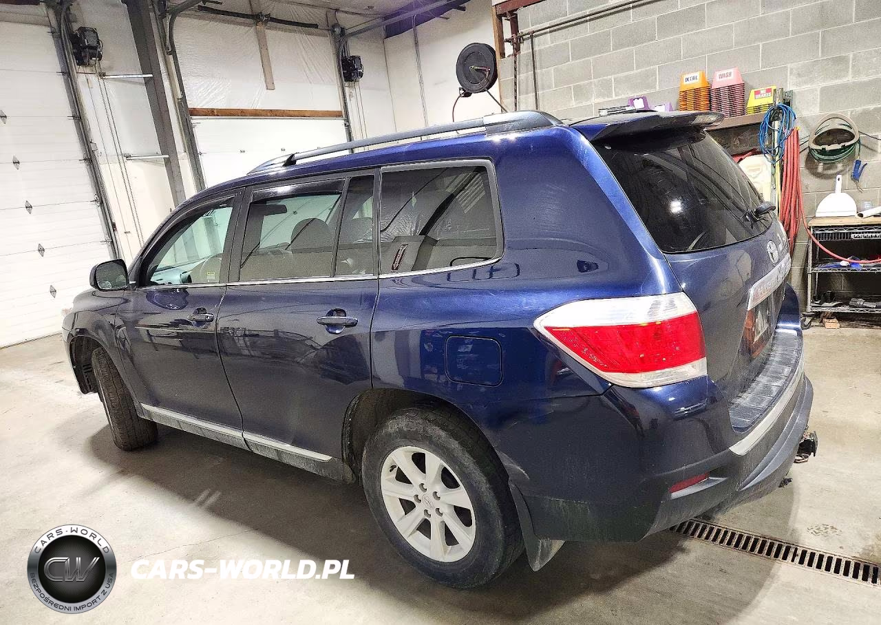 2013 Toyota Highlander Plus VIN:5TDBK3EHXDS222549 - 2