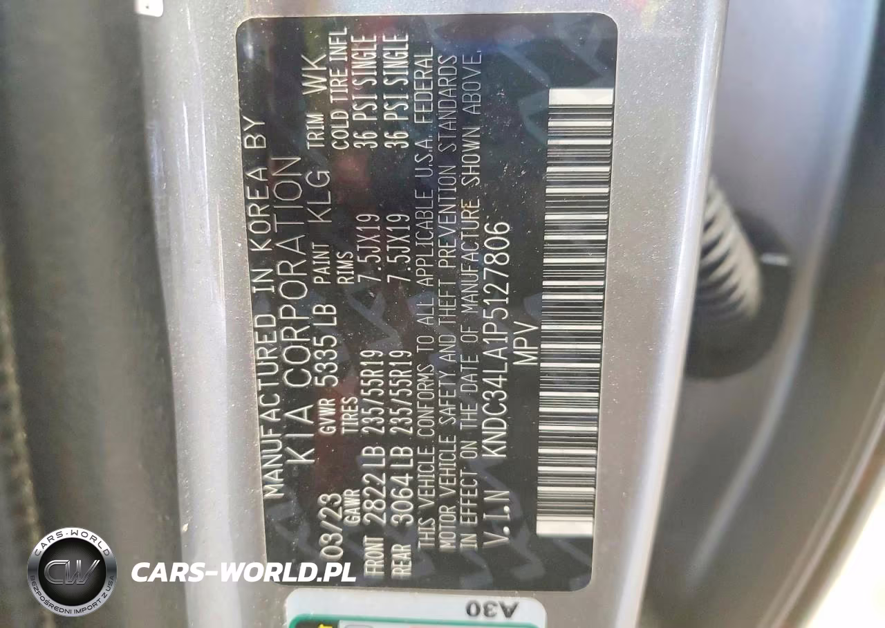 2023 Kia Ev6 Wind VIN:KNDC34LA1P5127806 - 13