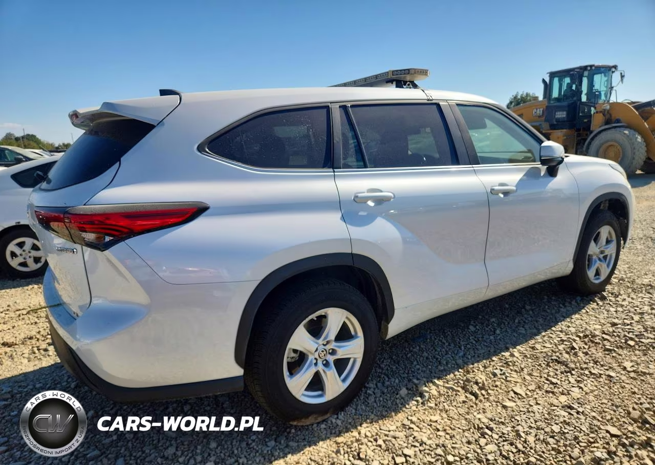2023 Toyota Highlander Hybrid Le VIN:5TDZARAH6PS023061 - 3