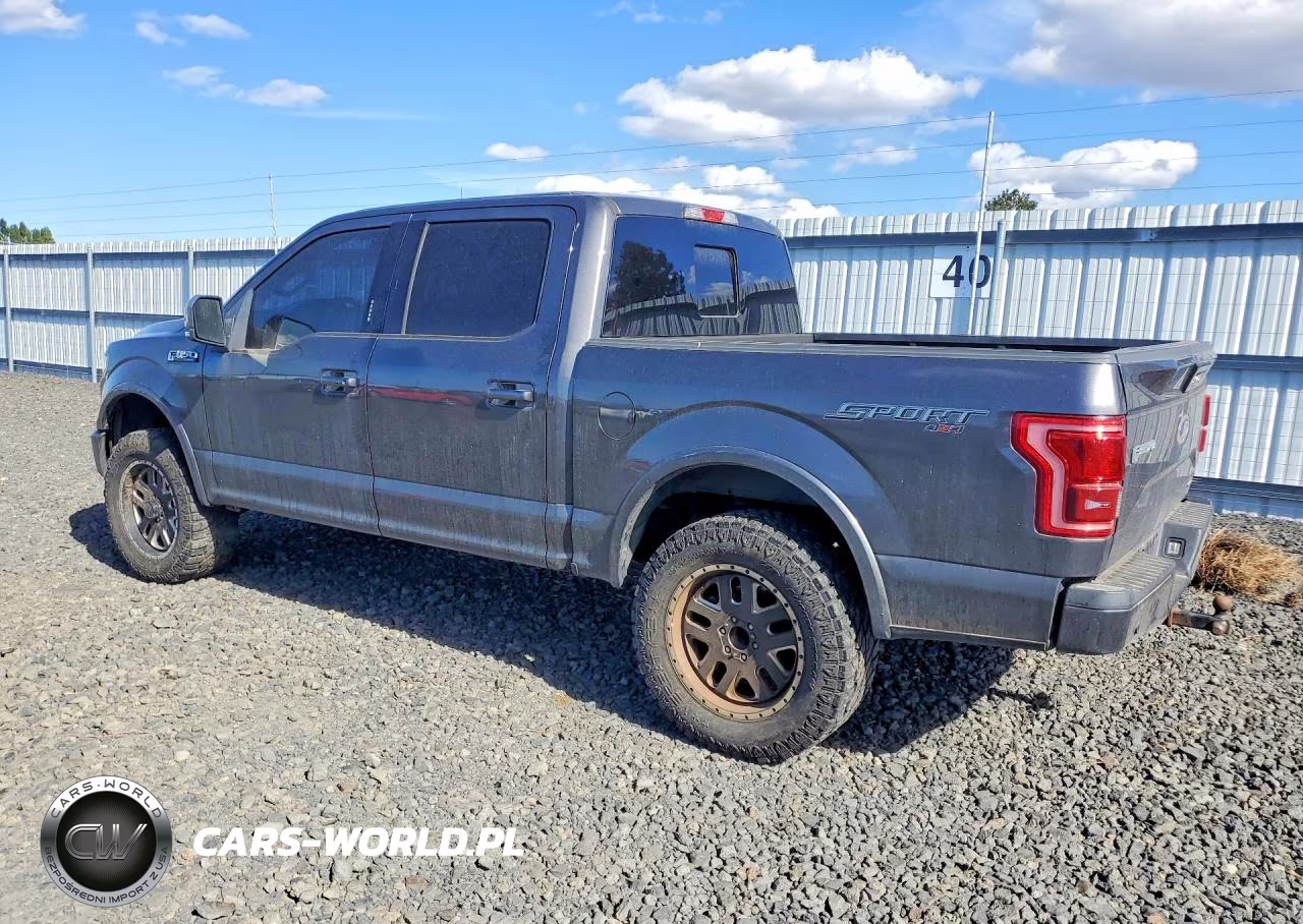 2015 Ford F150 Supercrew VIN:1FTEW1EFXFFA78931 - 2