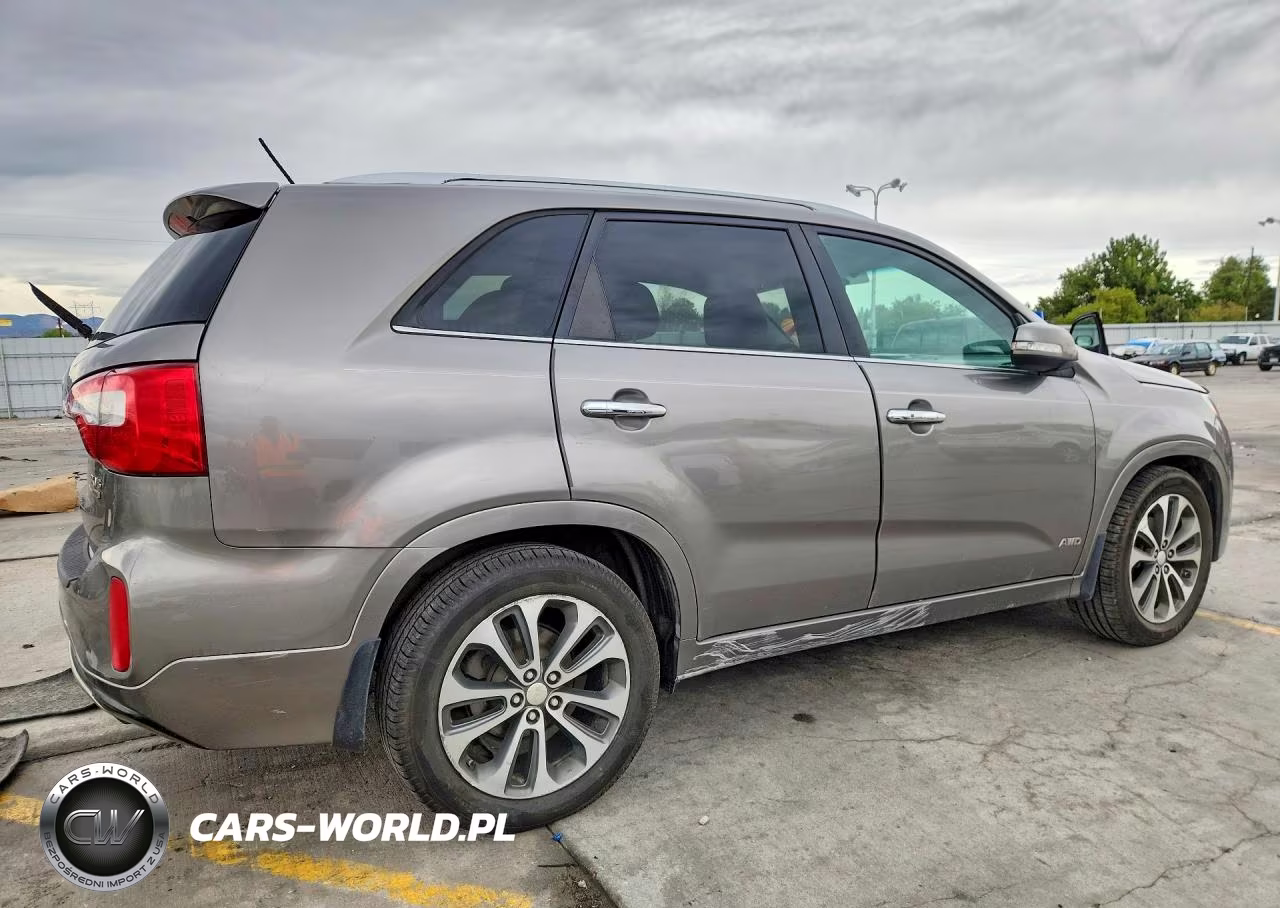 2014 Kia Sorento Sx VIN:5XYKWDA7XEG431375 - 3