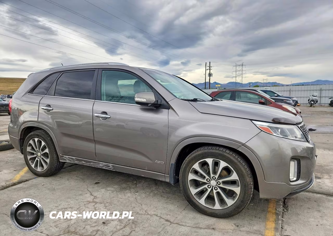 2014 Kia Sorento Sx VIN:5XYKWDA7XEG431375 - 4