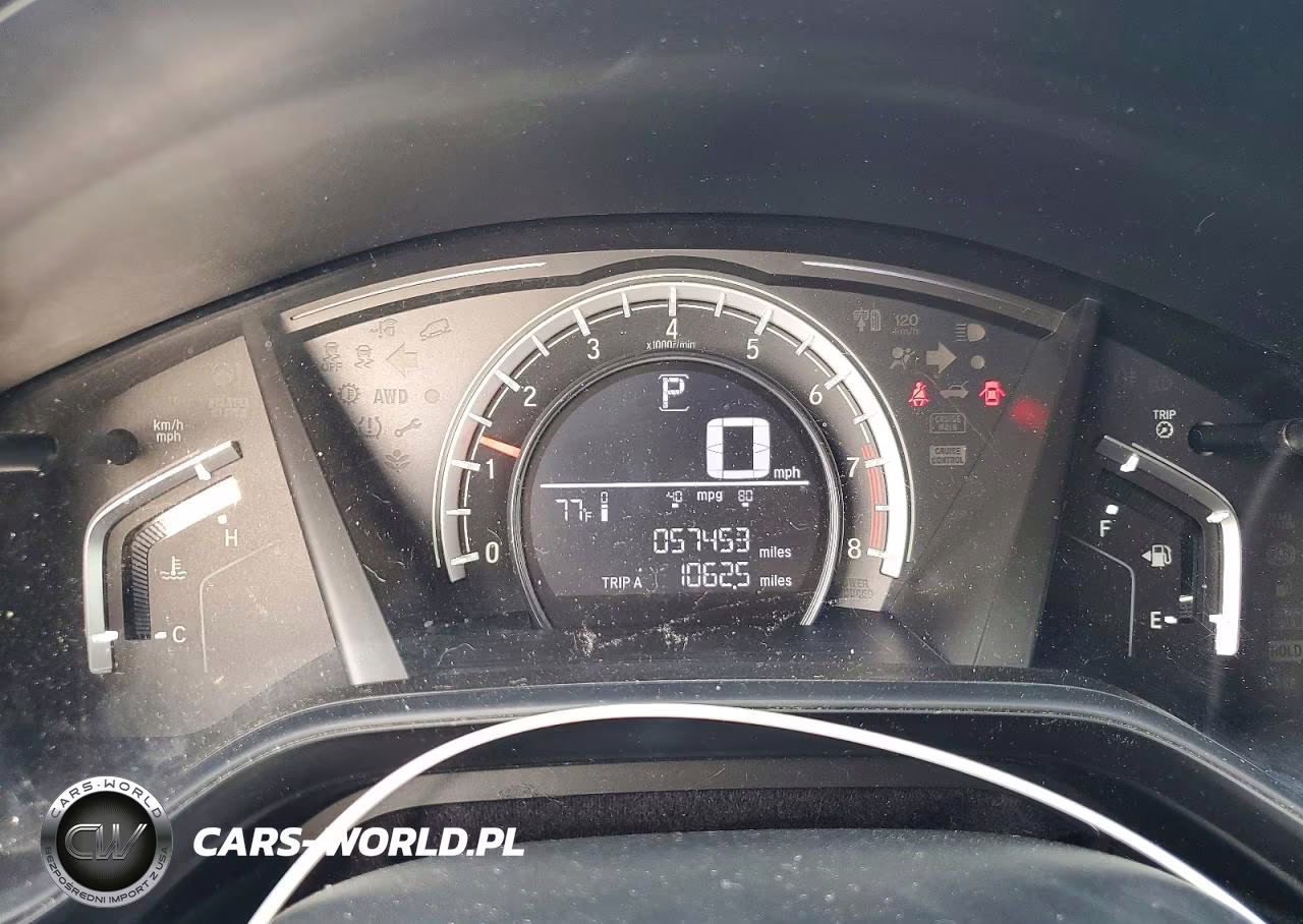 2017 Honda Cr-V Lx VIN:7FARW5H37HE011919 - 9
