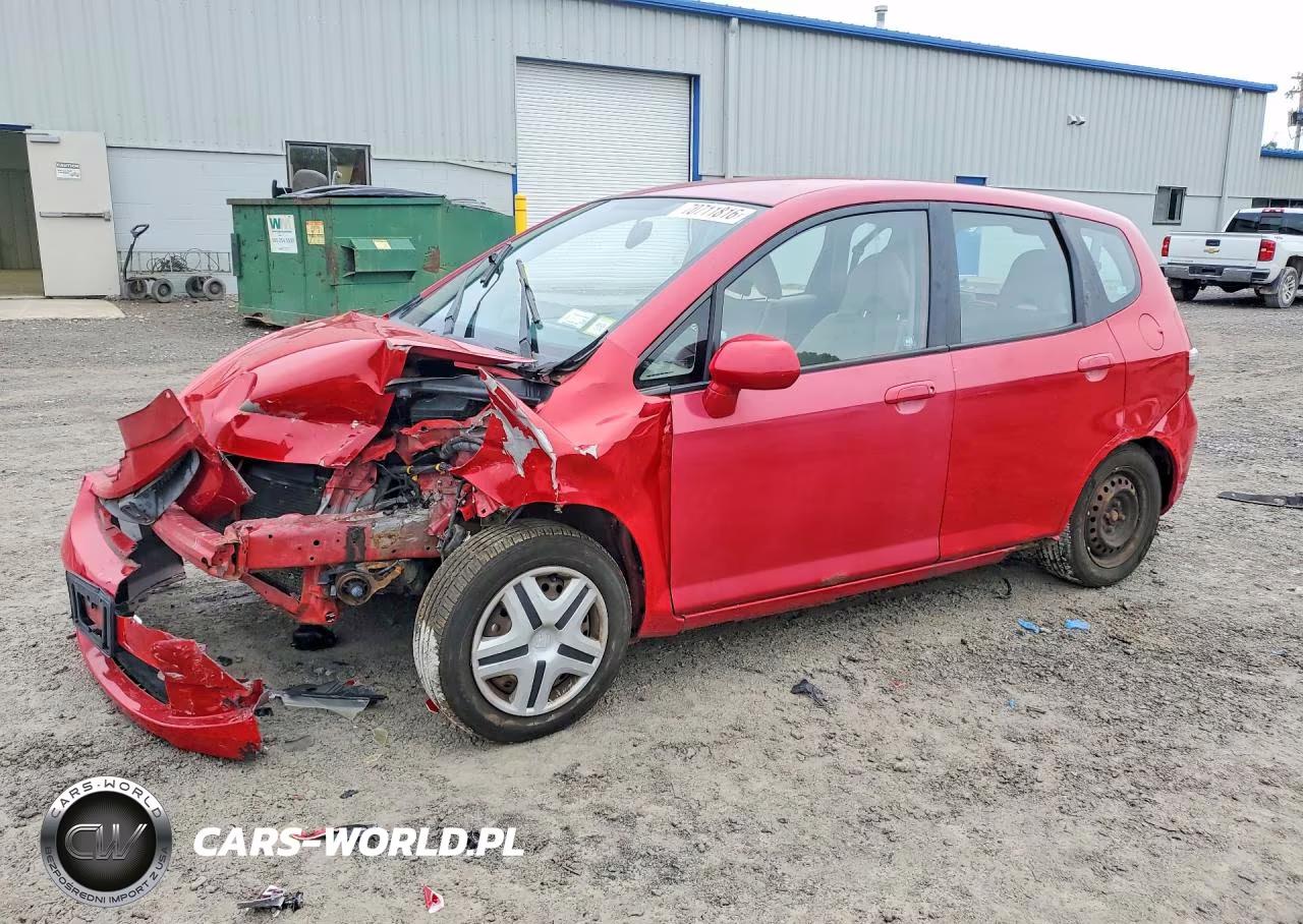 2007 Honda Fit VIN:JHMGD37447S014249 - 1