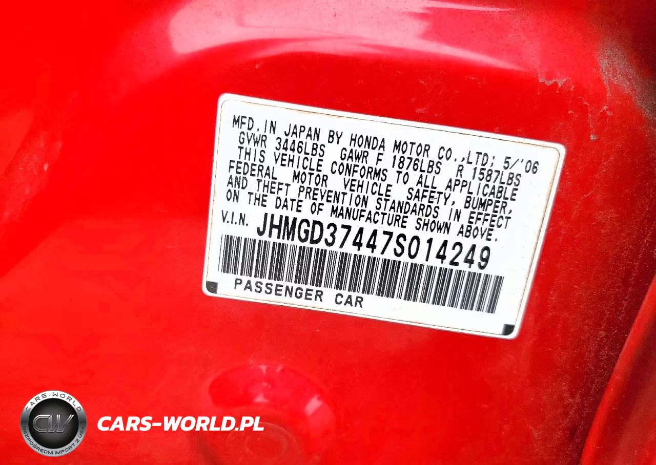 2007 Honda Fit VIN:JHMGD37447S014249 - 13