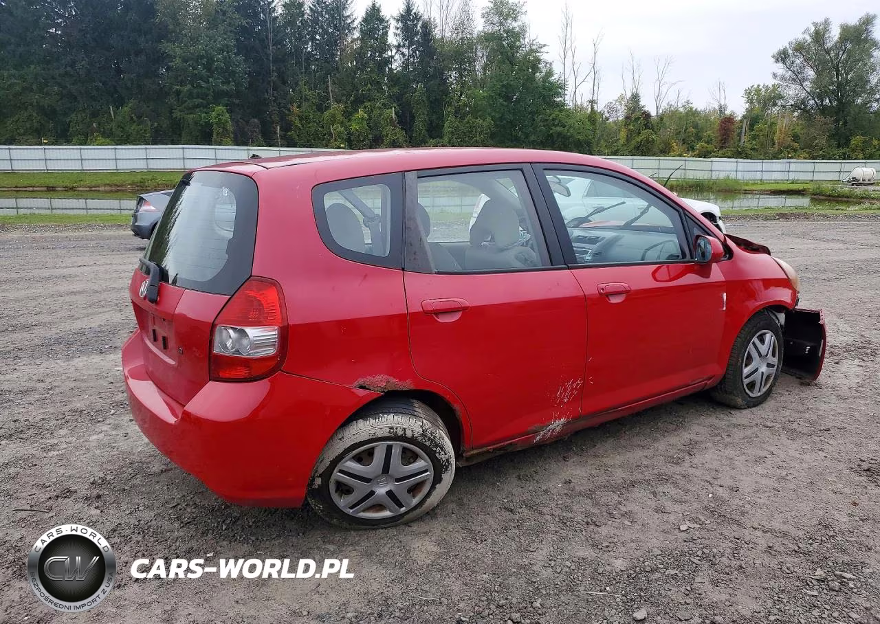 2007 Honda Fit VIN:JHMGD37447S014249 - 3