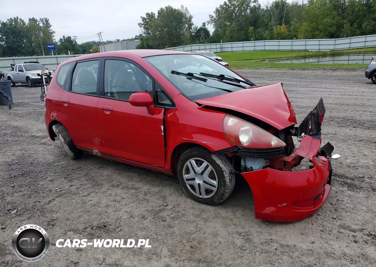 2007 Honda Fit VIN:JHMGD37447S014249 - 4
