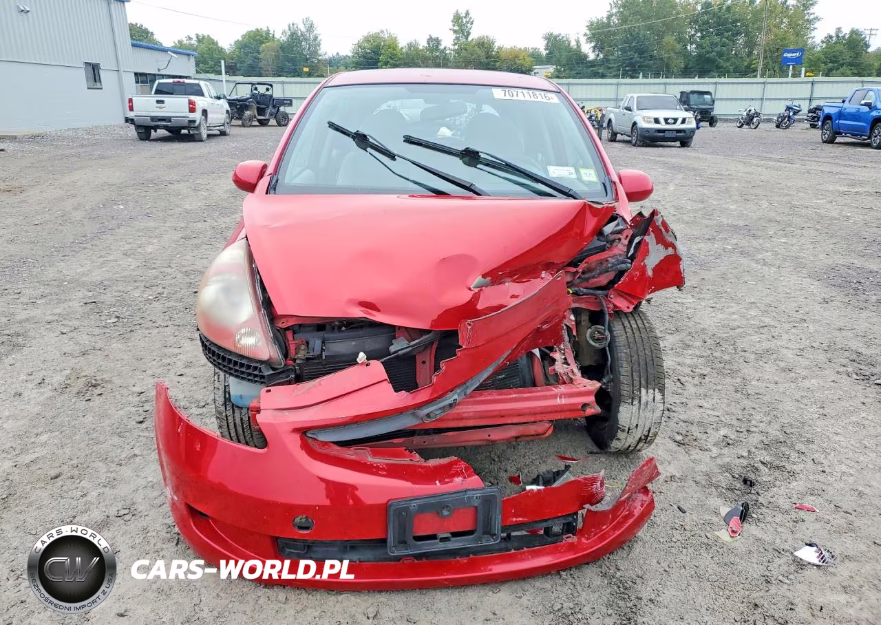 2007 Honda Fit VIN:JHMGD37447S014249 - 5