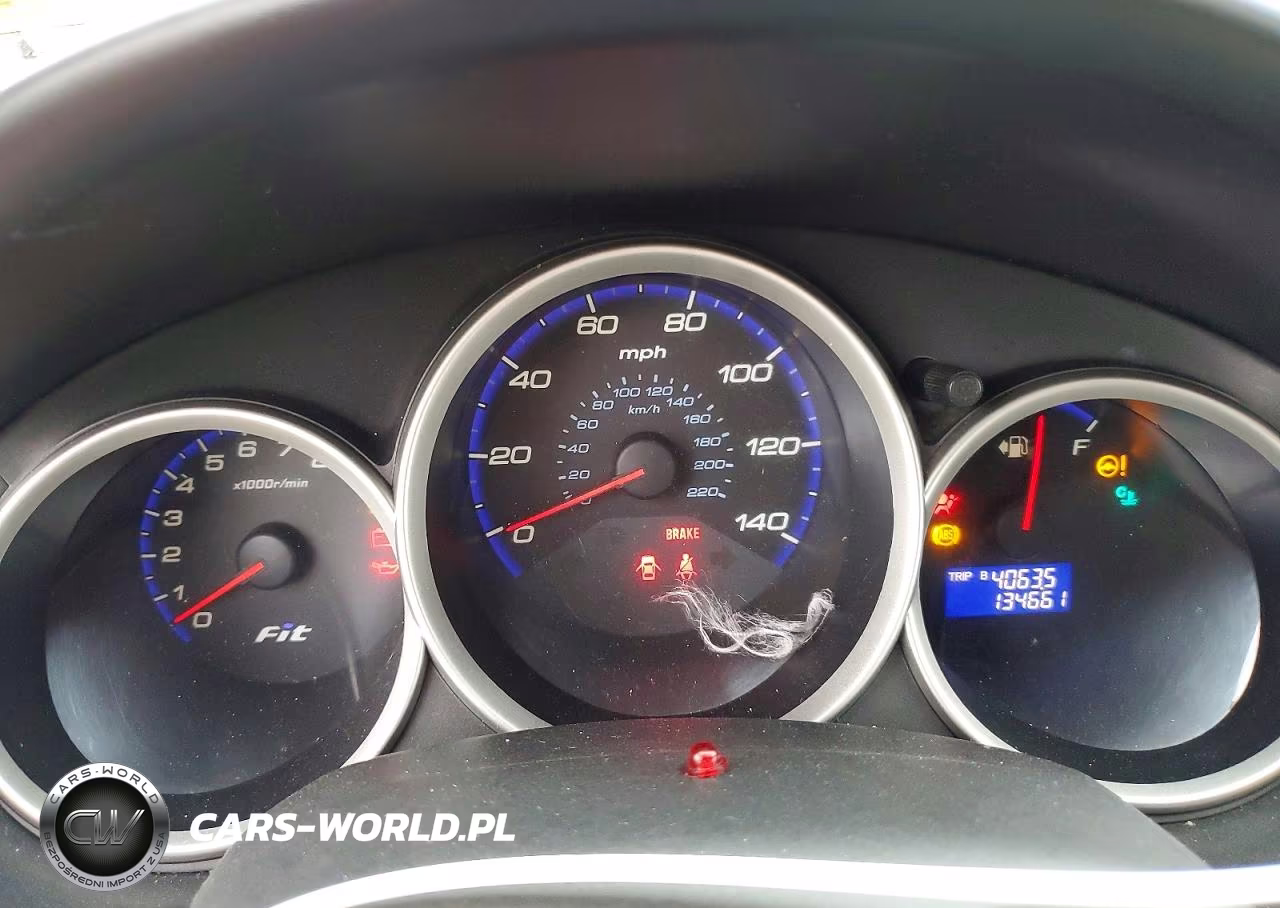2007 Honda Fit VIN:JHMGD37447S014249 - 9