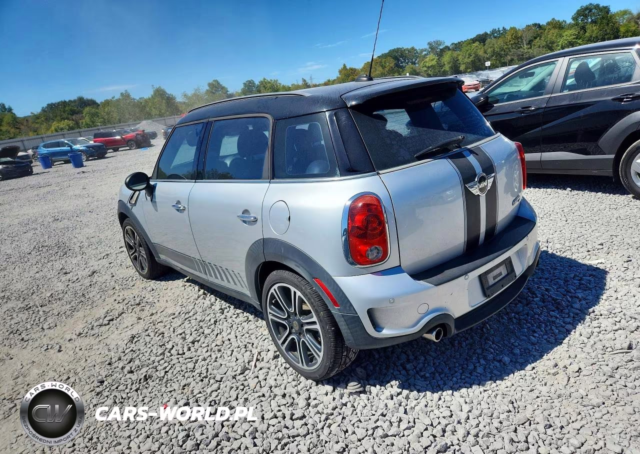 2012 Mini Cooper S Countryman VIN:WMWZC3C57CWL82095 - 2