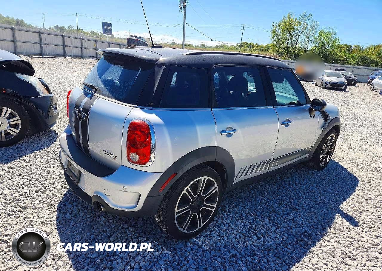 2012 Mini Cooper S Countryman VIN:WMWZC3C57CWL82095 - 3