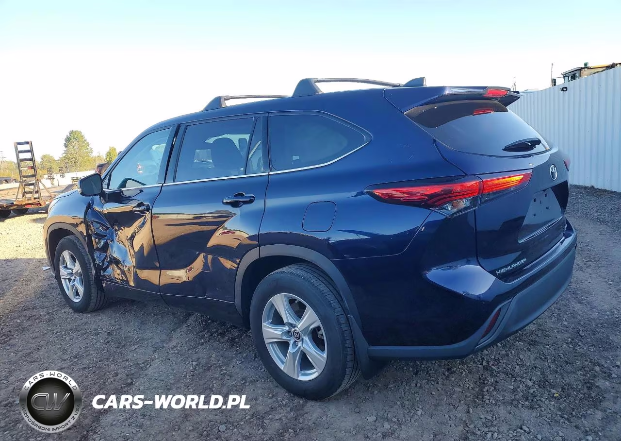 2022 Toyota Highlander Le VIN:5TDBZRBH6NS562107 - 2