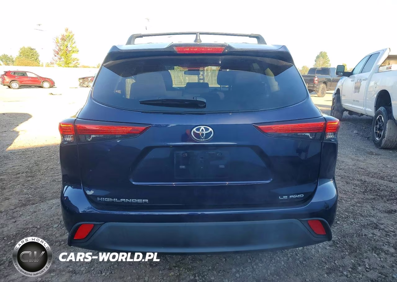 2022 Toyota Highlander Le VIN:5TDBZRBH6NS562107 - 6
