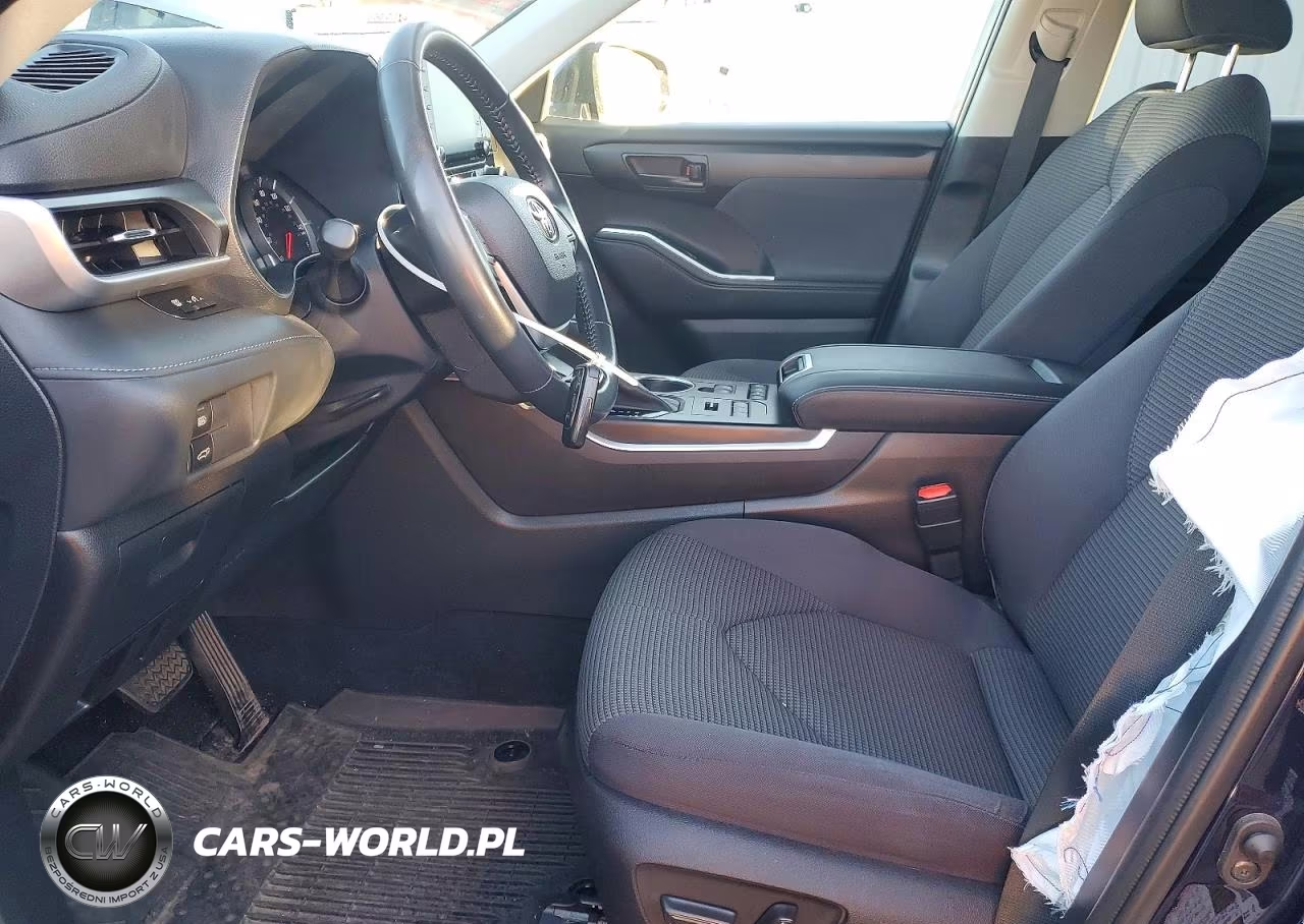 2022 Toyota Highlander Le VIN:5TDBZRBH6NS562107 - 7