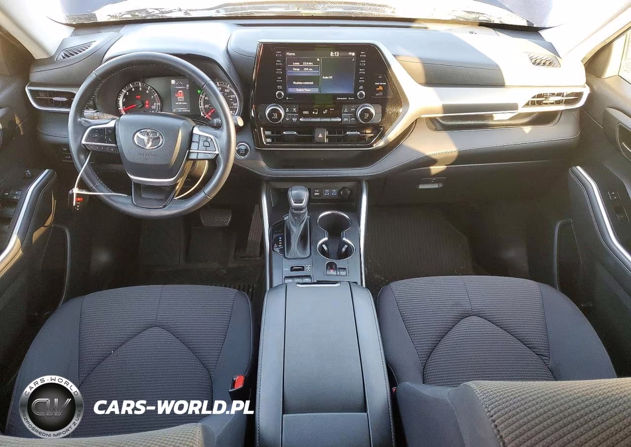 2022 Toyota Highlander Le VIN:5TDBZRBH6NS562107 - 8
