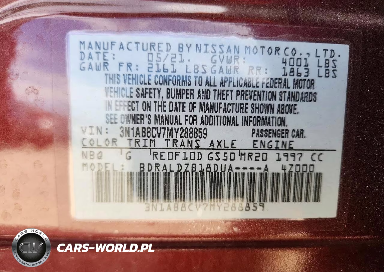 2021 Nissan Sentra Sv VIN:3N1AB8CV7MY288859 - 12