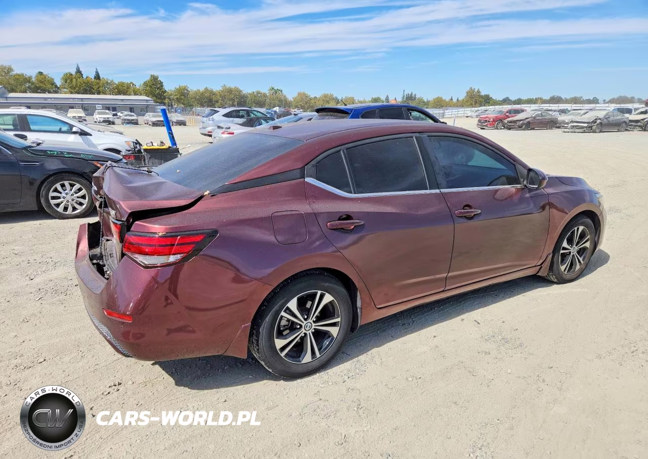 2021 Nissan Sentra Sv VIN:3N1AB8CV7MY288859 - 3