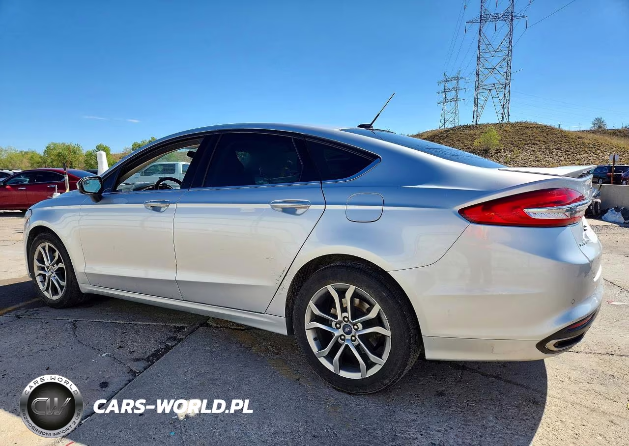 2017 Ford Fusion Se VIN:3FA6P0T97HR322183 - 2