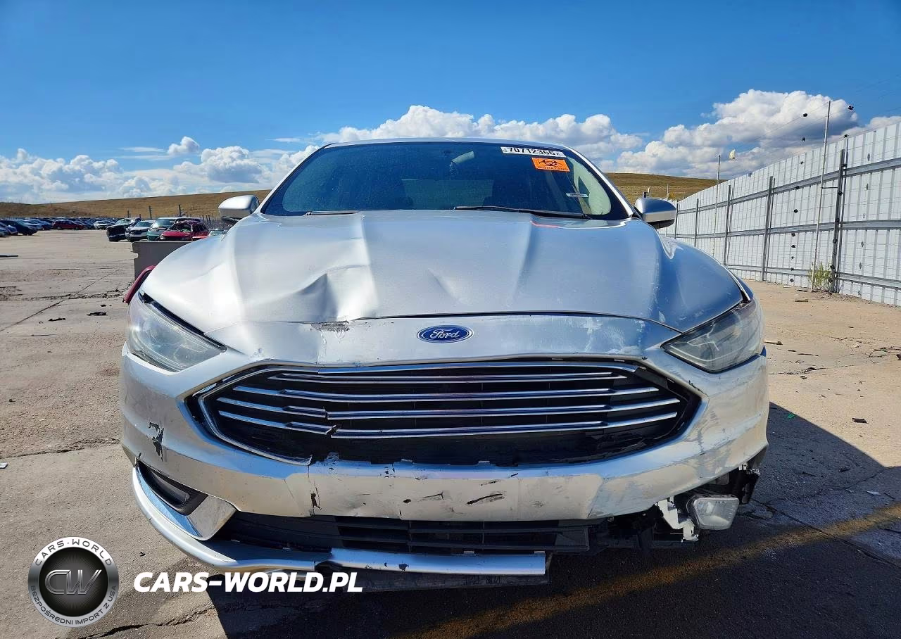 2017 Ford Fusion Se VIN:3FA6P0T97HR322183 - 5