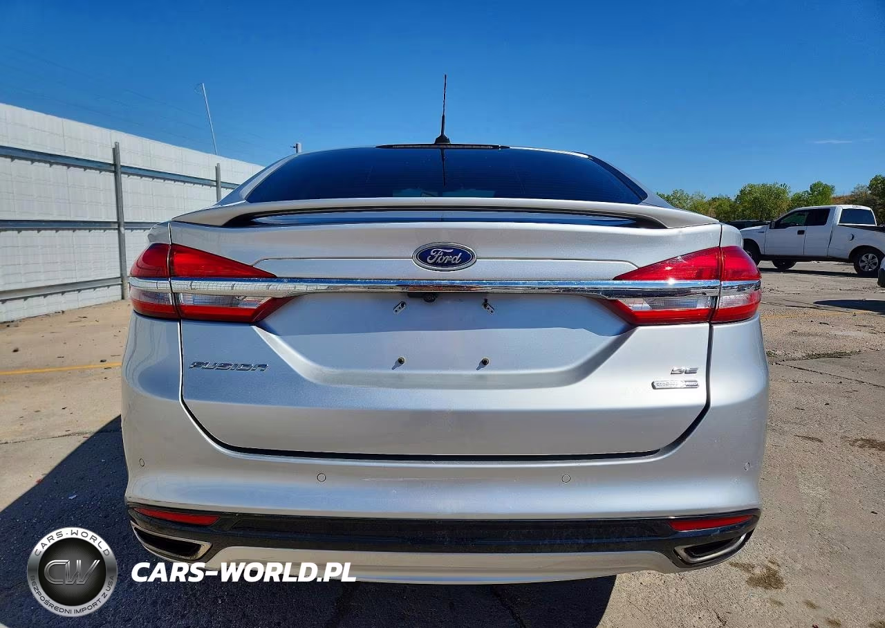 2017 Ford Fusion Se VIN:3FA6P0T97HR322183 - 6