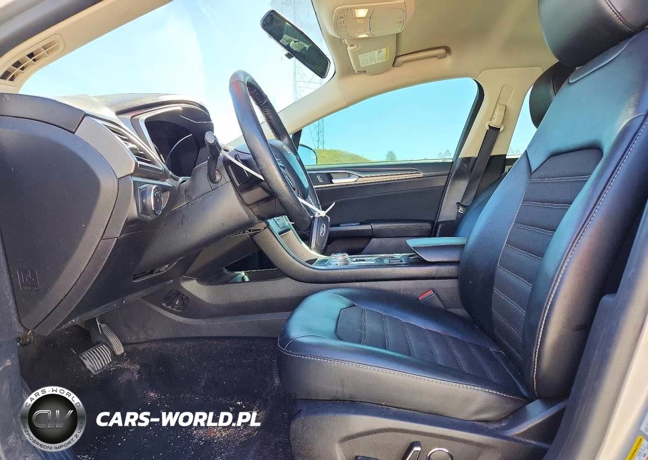 2017 Ford Fusion Se VIN:3FA6P0T97HR322183 - 7