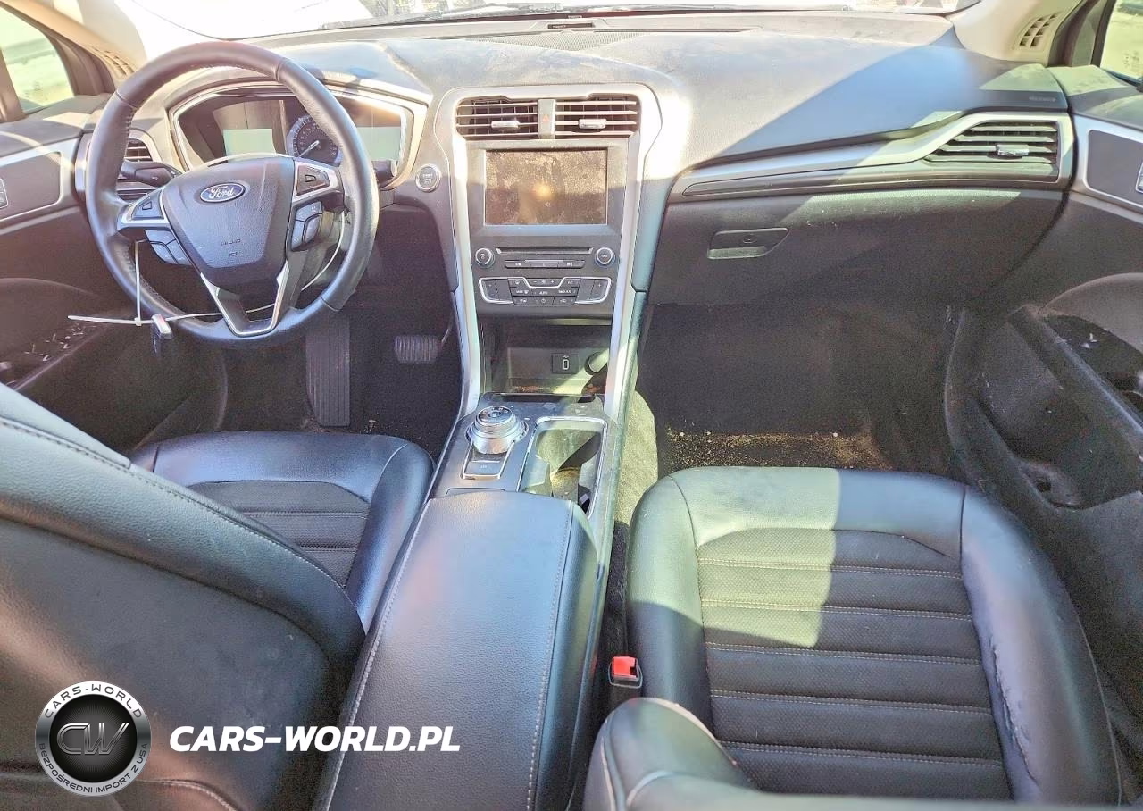 2017 Ford Fusion Se VIN:3FA6P0T97HR322183 - 8