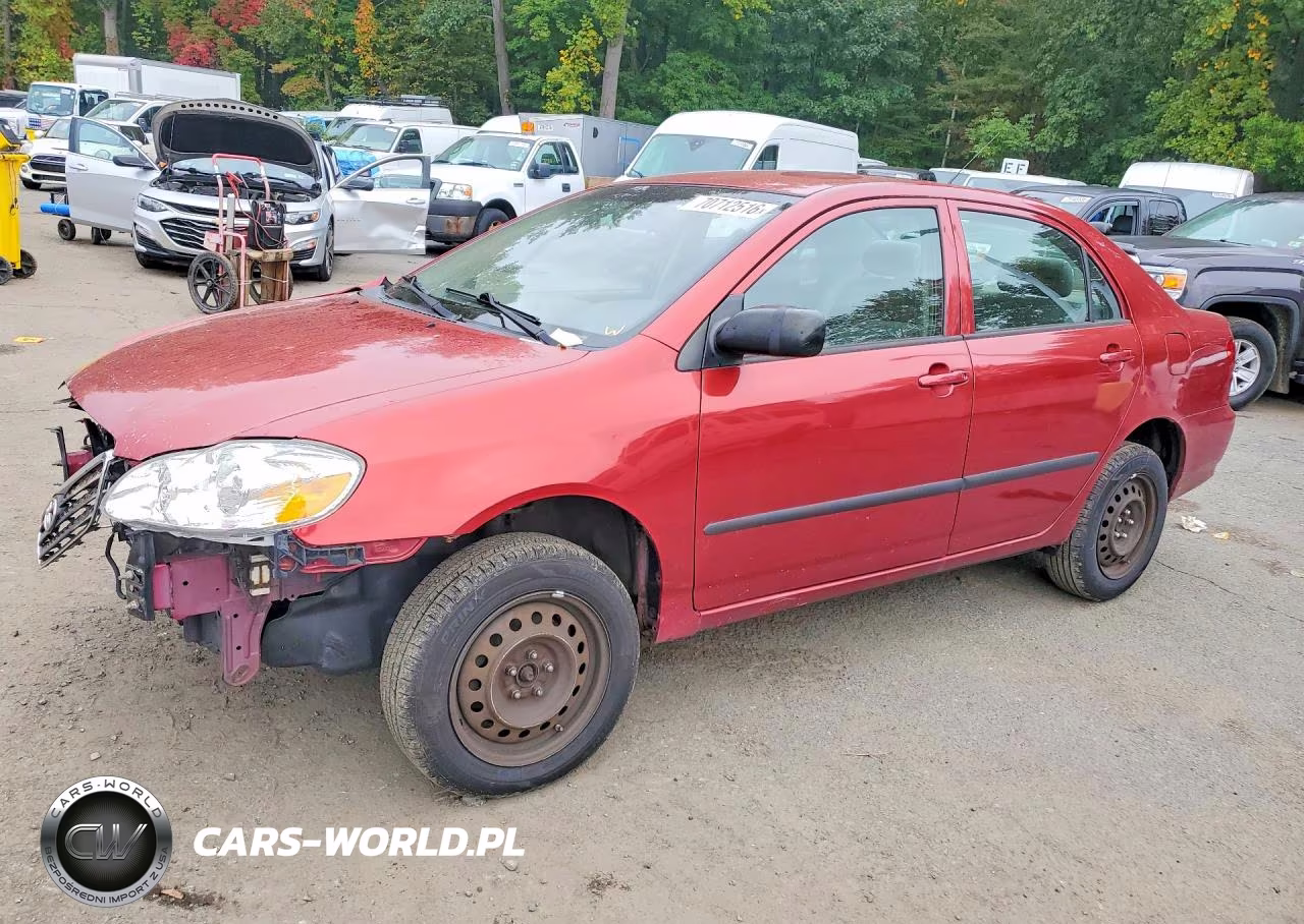 2008 Toyota Corolla Ce VIN:2T1BR32E88C880570 - 1