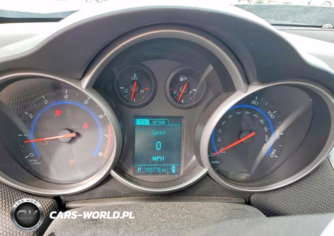 2015 Chevrolet Cruze Lt VIN:1G1PE5SB0F7260614 - 9