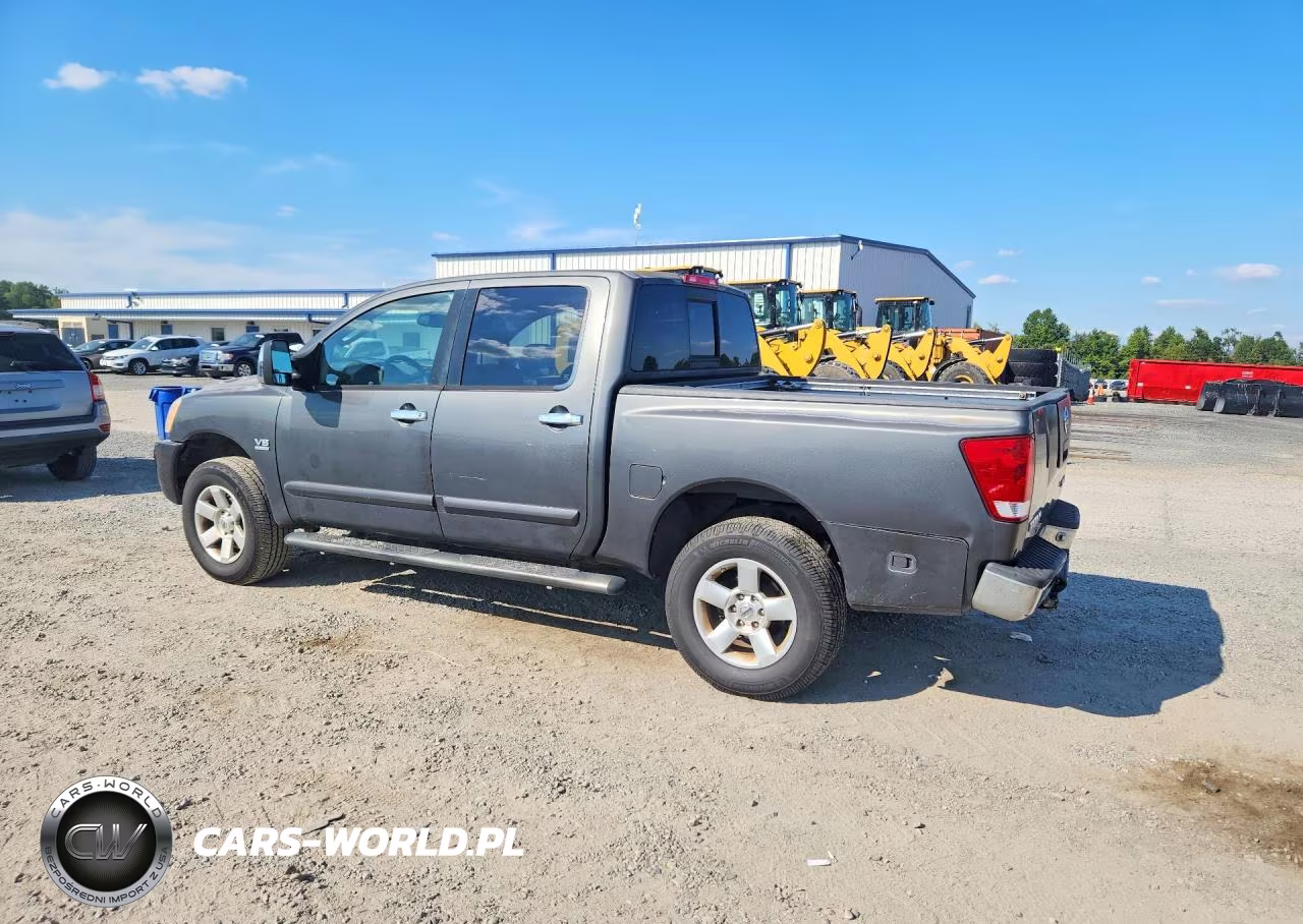 2004 Nissan Titan Xe VIN:1N6AA07B14N572967 - 2