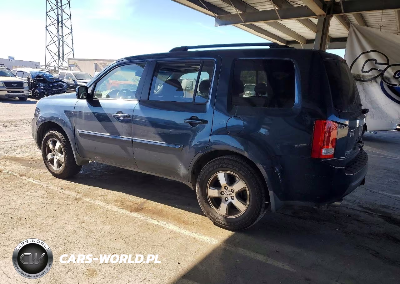 2010 Honda Pilot Exl VIN:5FNYF4H65AB040076 - 2