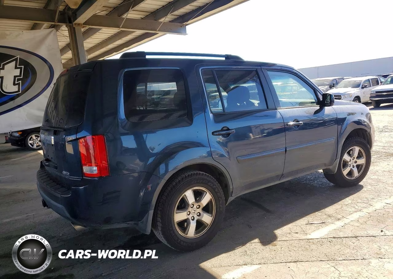 2010 Honda Pilot Exl VIN:5FNYF4H65AB040076 - 3