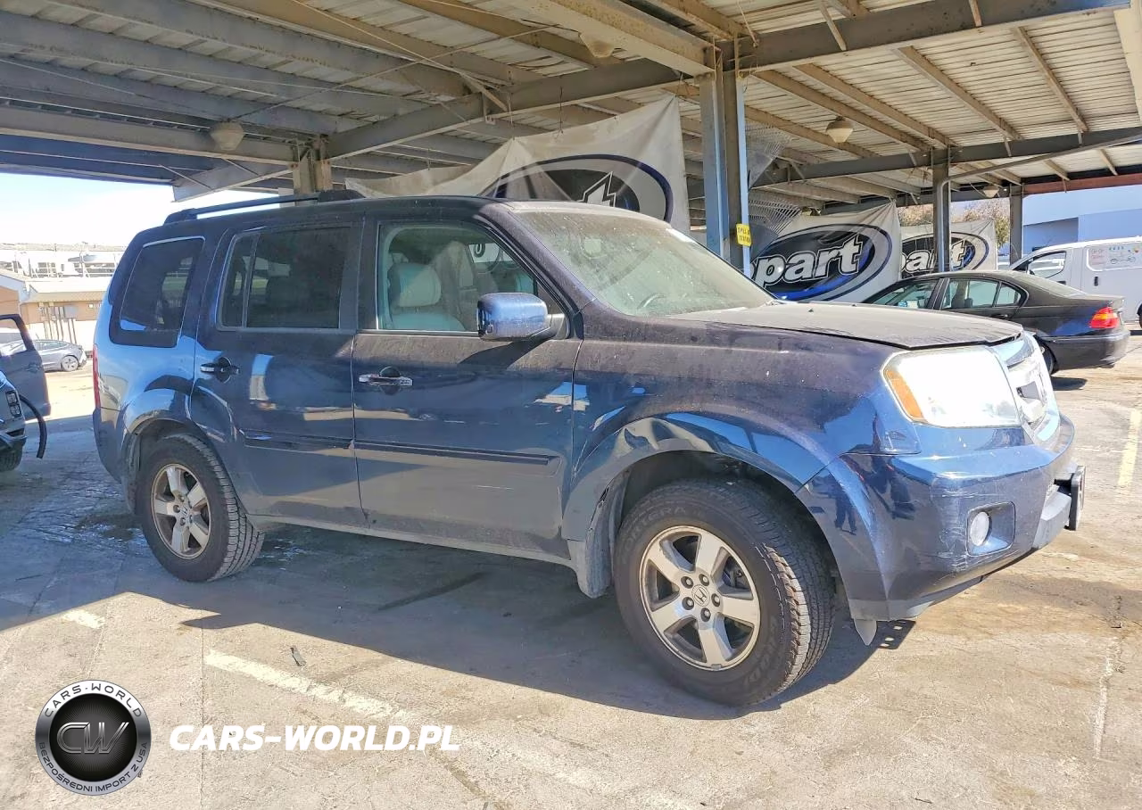 2010 Honda Pilot Exl VIN:5FNYF4H65AB040076 - 4