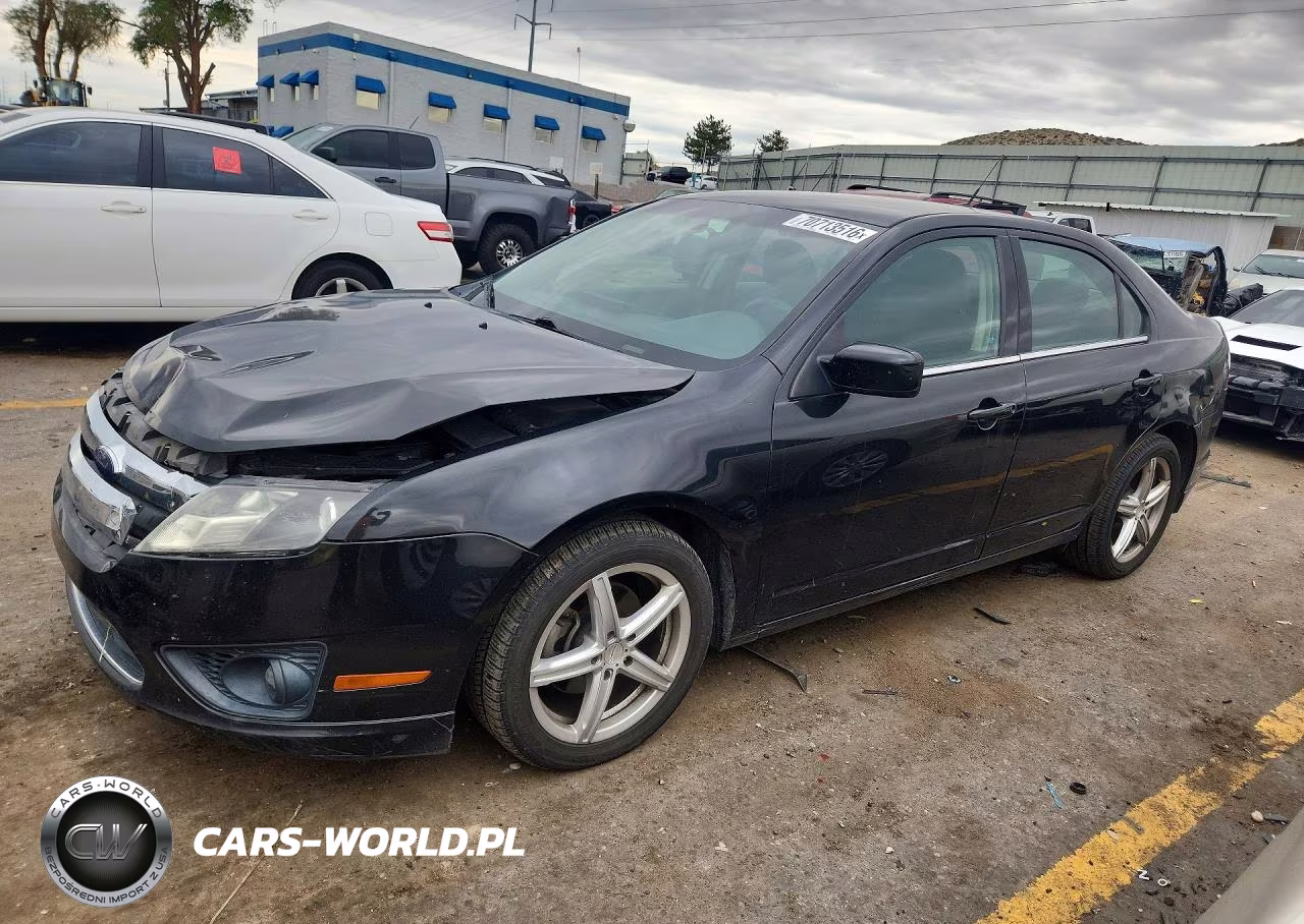 2010 Ford Fusion Se VIN:3FAHP0HA0AR124708 - 1